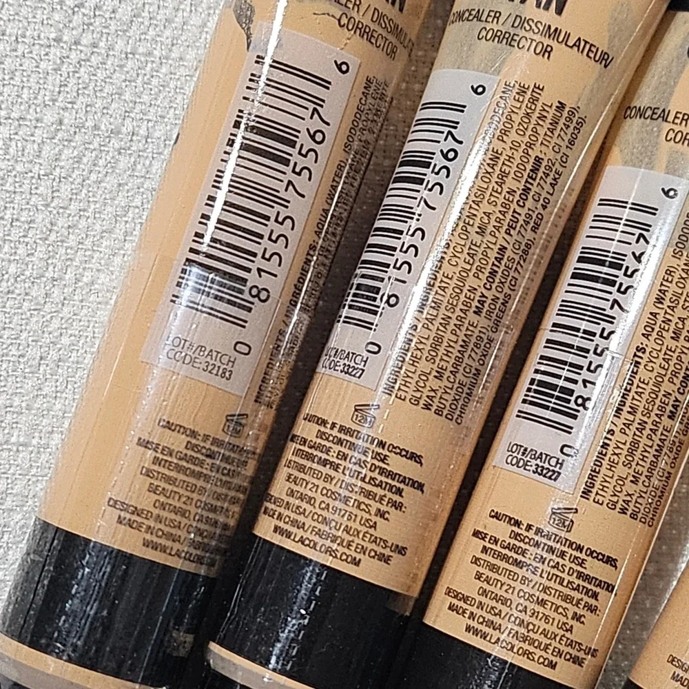 LA Colors Conceal It Cover & Correct Concealer CC567 Tan‎ 0.42oz New lot of 5